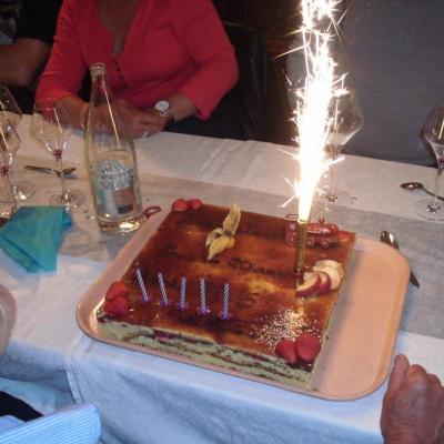 Le gâteau 20 ans